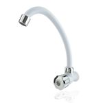 LLAVE-SENCILLA-LAVAPLATOS-DE-PARED-EN-ABS-BLANCA-Y-CROMADA-MANIJA-TIPO-POMO