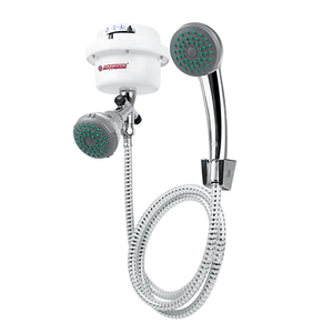 DUCHA FUSION DIRIGIBLE BLANCA KIT 220V