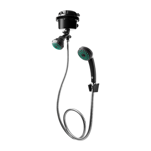 DUCHA FUSION DIRIGIBLE NEGRA KIT 110V