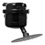 DUCHA FUSION DIRIGIBLE NEGRA SLIM 220V