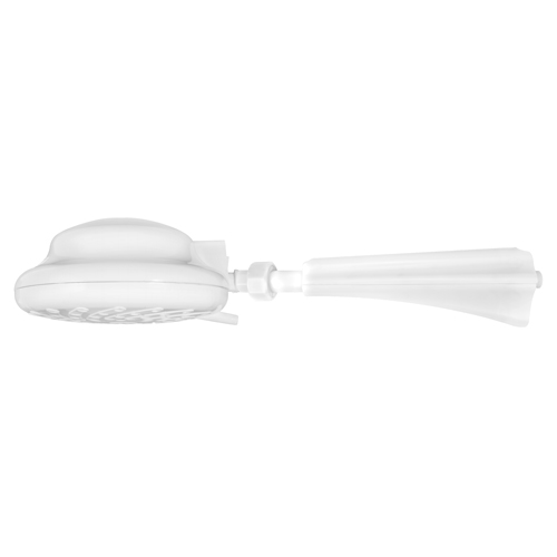 DUCHA MAXI ZENT BLANCA CON MANGUERA 110V+ NIPLE FORTE