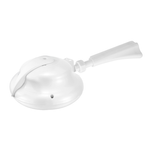 DUCHA MAXI ZENT BLANCA CON SELECTOR CON MANGUERA 220V+ NIPLE FORTE