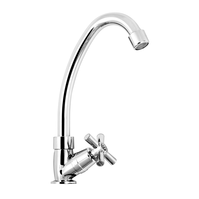 LLAVE SENCILLA LAVAPLATOS ABS MANIJA TIPO CRUCETA