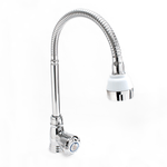 LLAVE SENCILLA LAVAPLATOS MESON   CON ECONOMIZADOR CUERPO EN ABS MANIJA TIPO POMO