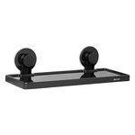 REPISA ORGANIZADORA DE BANO VENTOSA COLOR NEGRO