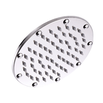 REGADERA REDONDA 5.5 EN ACERO INOXIDABLE # 201