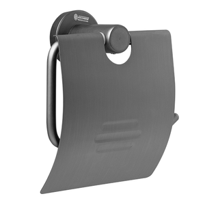 PORTAROLLO EN ALUMINIO GRIS