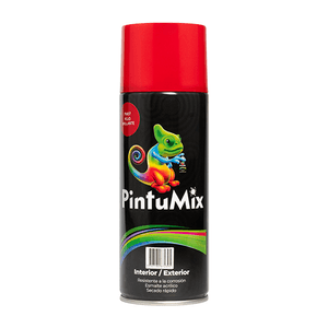PINTURA EN AEROSOL PINTUMIX (DE 400 ML/280 GR/10 OZ) ROJO BRILLANTE