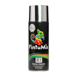 PINTURA EN AEROSOL PINTUMIX (DE 400 ML /280 GR/10 OZ) CROMADO