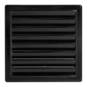 REJILLA VENTILACION 15X15 INT 18X18 EXT NEGRO