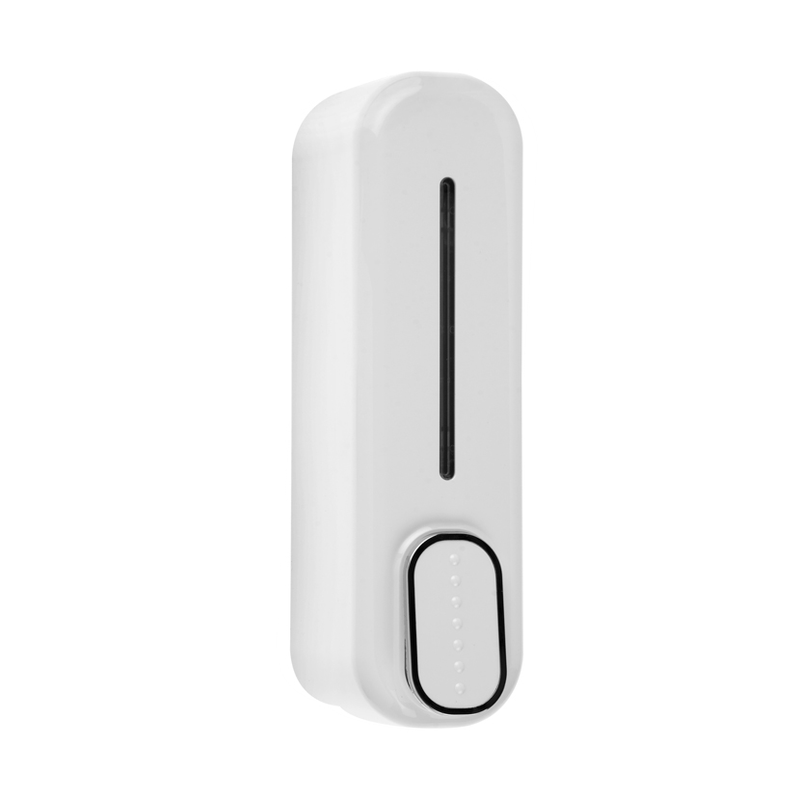 DISPENSADOR JABON LIQUIDO 1 BOTELLA EN ABS BLANCO 350 ml
