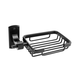 JABONERA BASE RECTANGULAR EN ALUMINIOÿ COLOR NEGRO