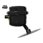 DUCHA-VICTORY-NEGRA-DIRIGIBLE-SLIM-220V