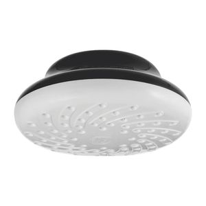 DUCHA MAXI ZENT BLANCA NEGRA CON MANGUERA 110V