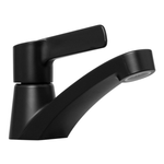 LLAVE SENCILLA LAVAMANOS EN ABS COLOR NEGRO