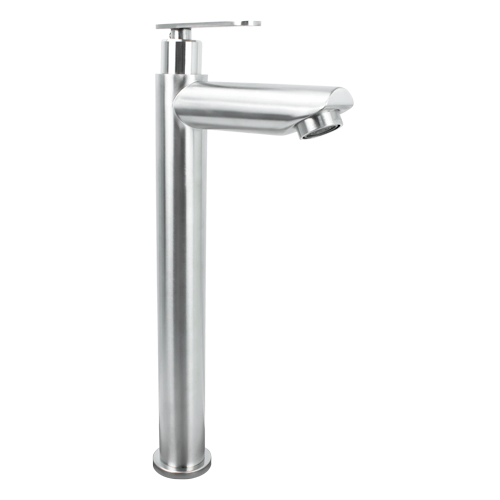 LLAVE SENCILLA LAVAMANOS EN ACERO INOXIDABLE # 304 6
