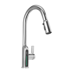 MEZCLADOR CROMADO CUERPO Y MANIJA EN ZINC CARTUCHO: CERÁMICA 35MM MANGUERA DE ENTRADA: 600MM, TUBO INTERIOR EPDM Y TUERCA DE ACERO INOXIDABLE PESO: 13