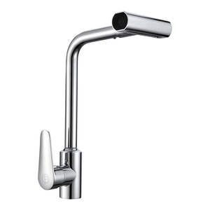 MEZCLADOR CROMADO CUERPO EN ACERO INOX # 201 MANIJA EN ZINC CARTUCHO: CERÁMICA 35MM MANGUERA DE ENTRADA: 600MM, TUBO INTERIOR EPDM Y TUERCA DE ACERO I
