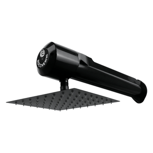 DUCHA HORIZONTAL LUSSO NEGRA 110V