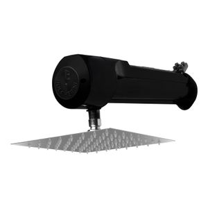 DUCHA HORIZONTAL LUSSO NEGRA 110V