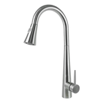 MEZCLADOR LAVAPLATOS EXTRAIBLE  EN ACERO INOXIDABLE # 304 INCLUYE MANGUERAS CROMADO